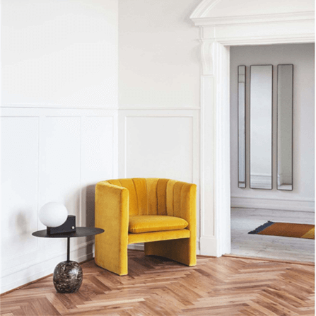 โต๊ะข้าง DEEPWOOD รุ่น NILHO ลายหินอ่อน สีน้ำตาล_4